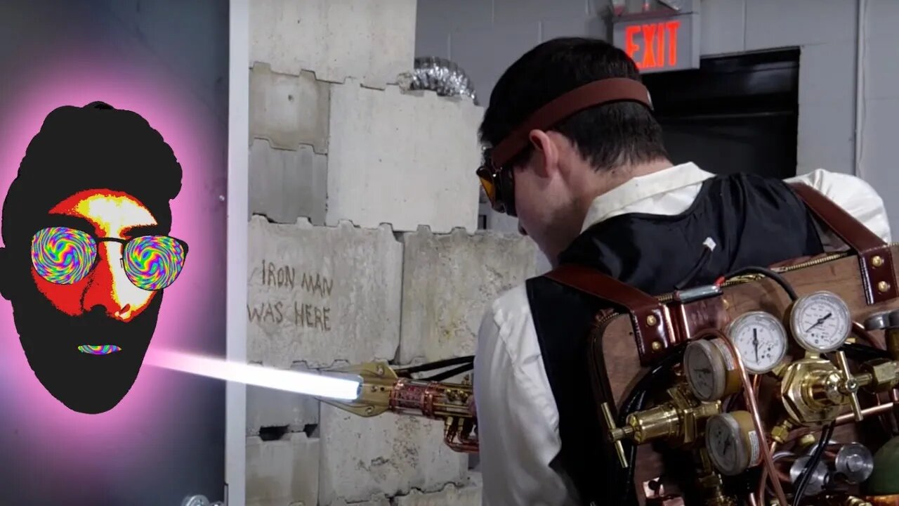 🟠 🔴 Hacksmith Made A Lightsaber [ Sort Of ]