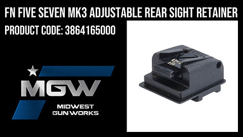 FN Five Seven MK3 Adjustable Rear Sight Retainer - 3864165000