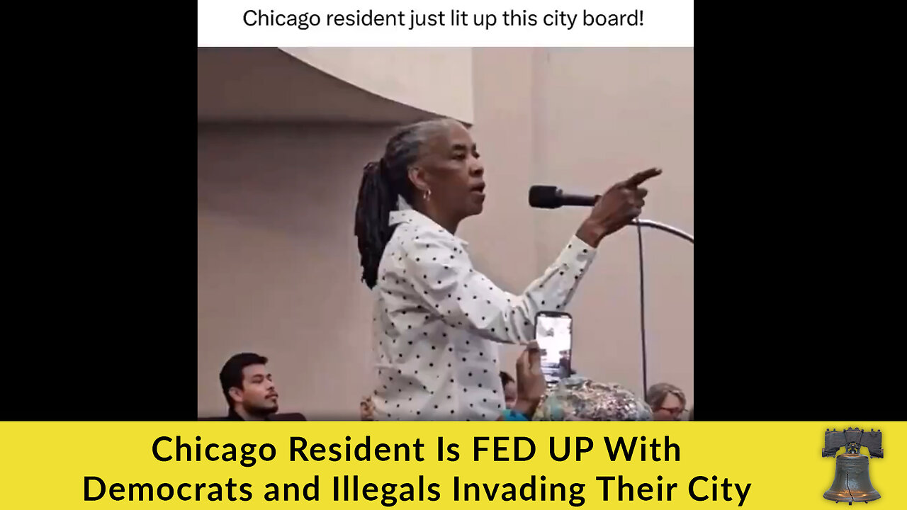 Chicago Resident Is FED UP With Democrats and Illegals Invading Their City