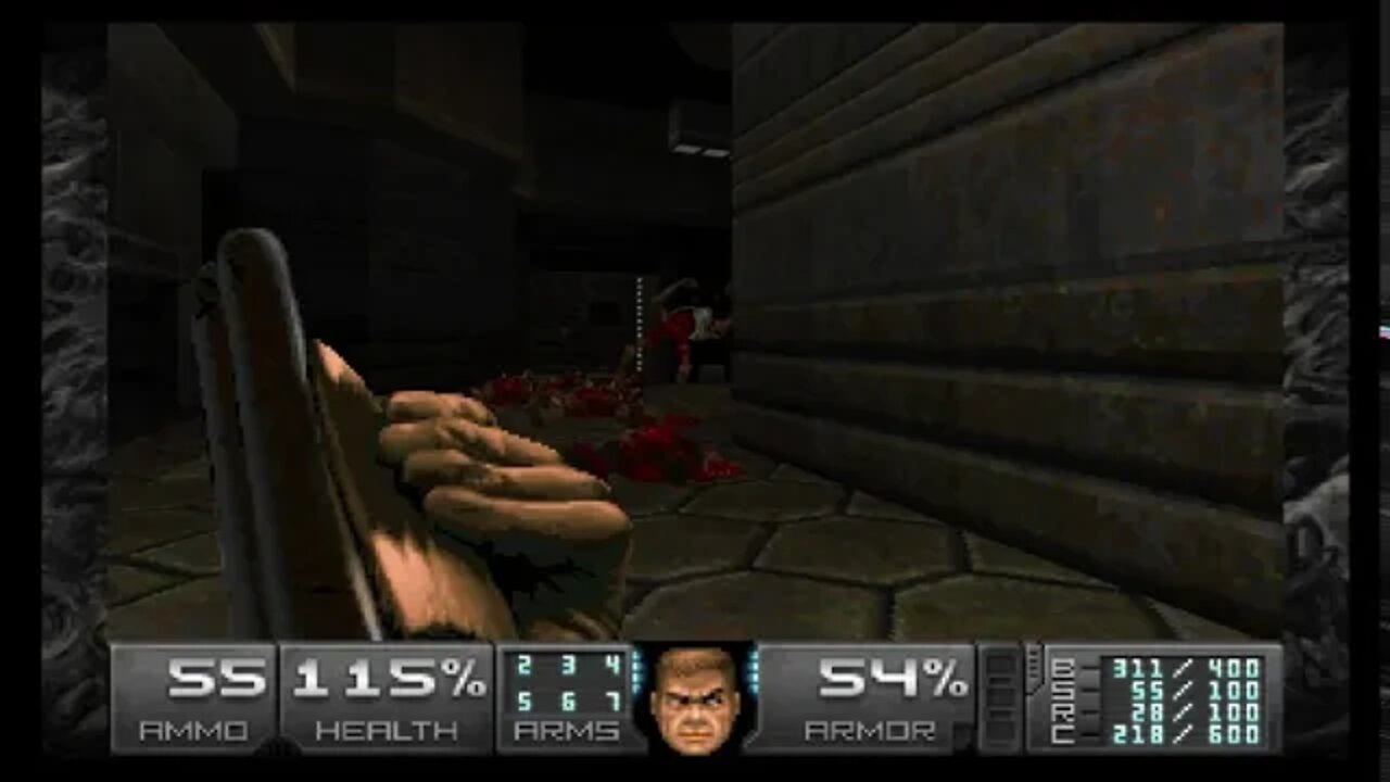 Doom 2: Back To Saturn X Episode 1 (Switch Add-On) - Map 22: Vesta Station (UV-Max)