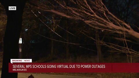 11 MPS schools moving to virtual learning Thursday due to power outages