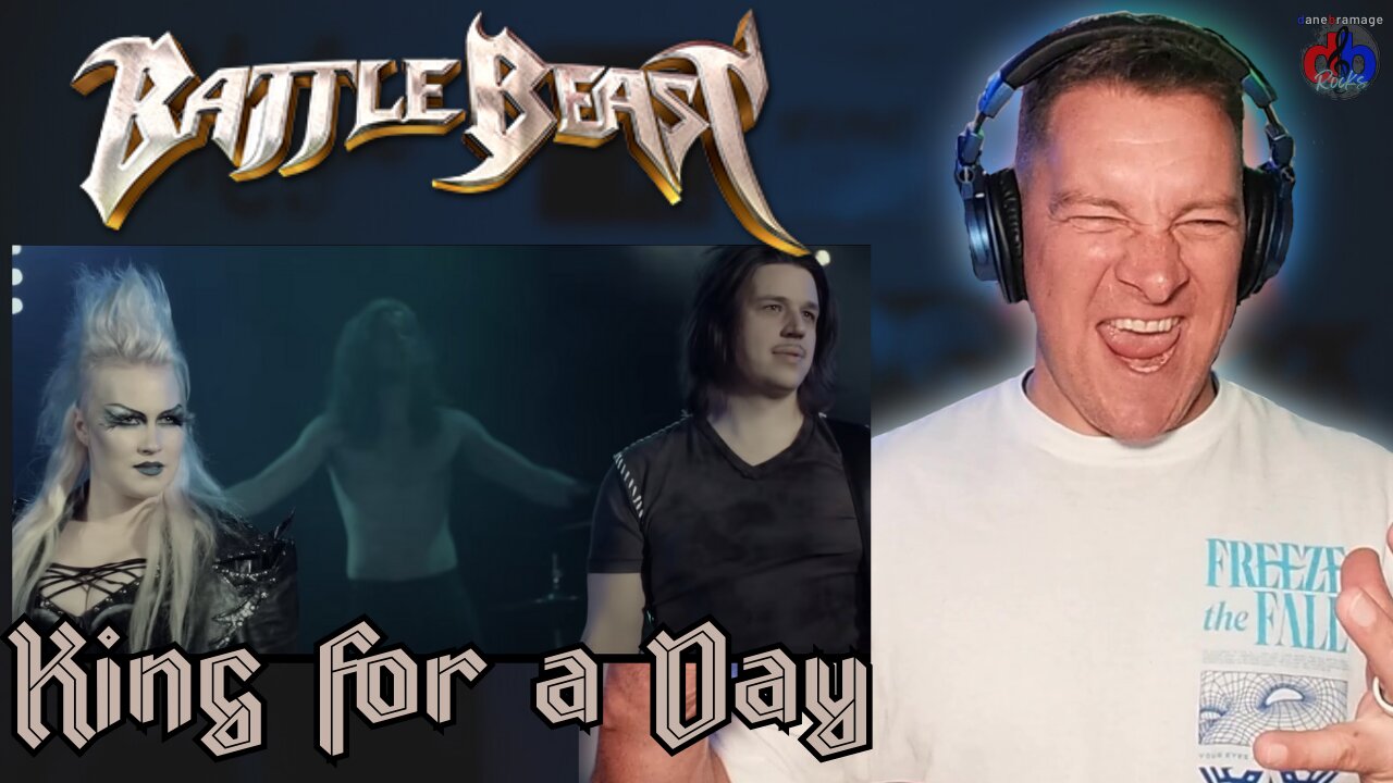 BATTLE BEAST - King For A Day 🇫🇮 Official Music Video & LIVE at Lankafest | DaneBramage Rocks Reacts