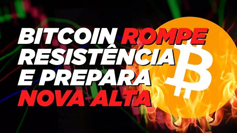 BITCOIN EM TENDÊNCIA DE ALTA