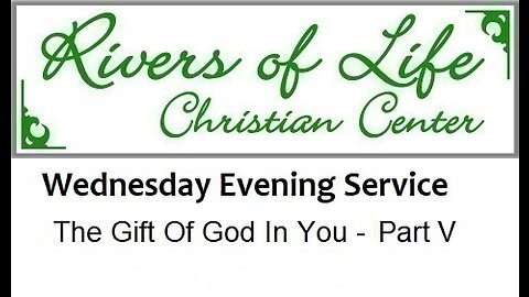 The Gift Of God In You Part V
