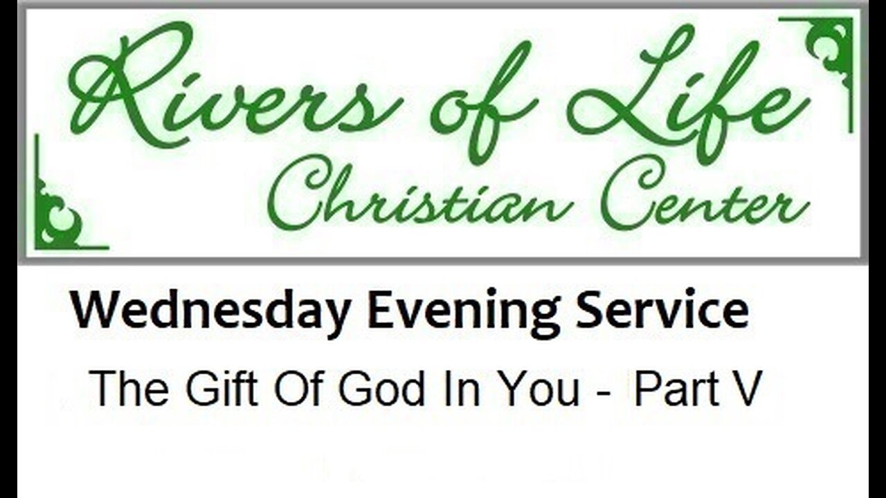 The Gift Of God In You Part V