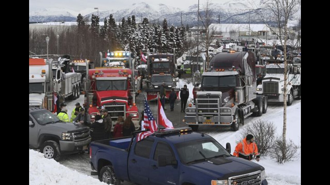 February 19 - Live from Ottawa - Freedom Trucker CONVOY protest confrontation