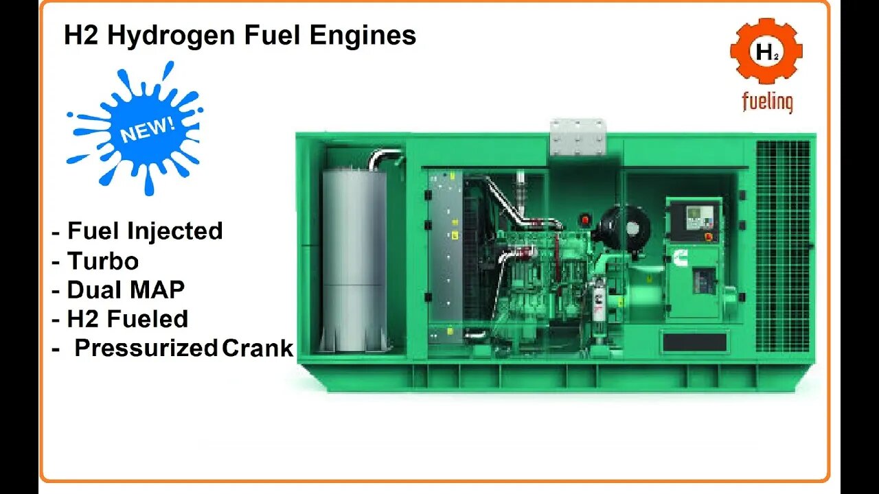 Hydrogen Power Plant Genset 1