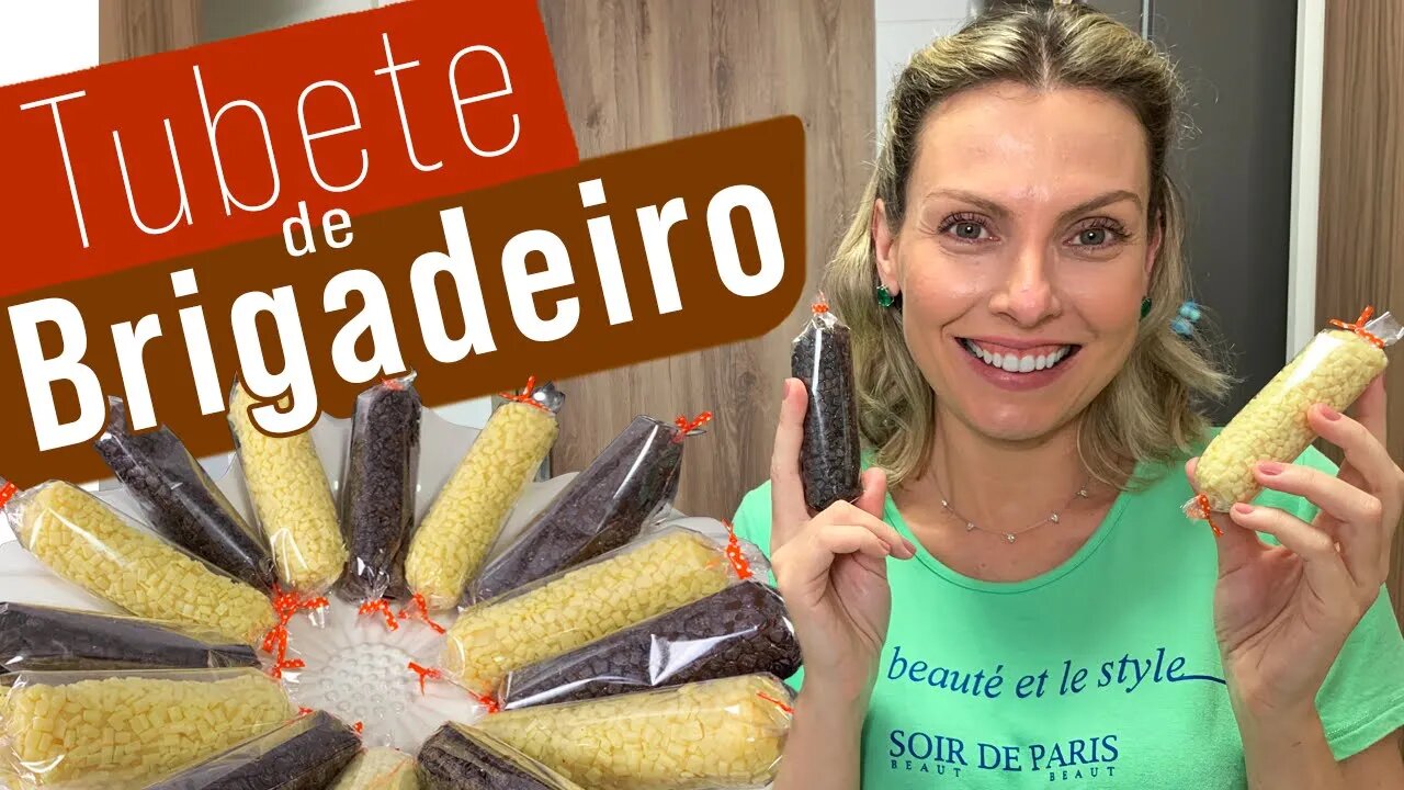 MISTUREI KIT KAT 🍫 COM BRIGADEIRO | TUBETE DE BRIGADEIRO