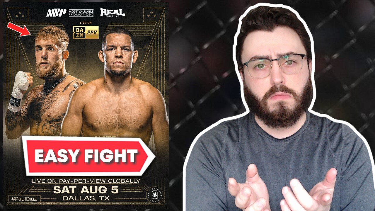 Jake Paul Will DESTROY Nate Diaz in Boxing (Here’s Why)