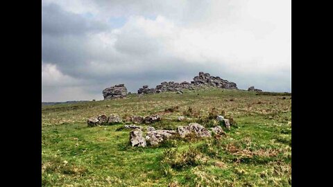 Night hiking Dartmoor. Jine 2022. Speedlapse