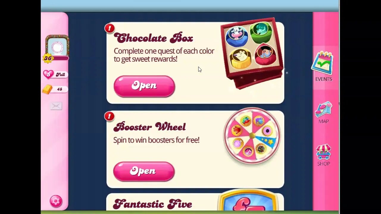 Sweet Cinema...earn rewards in Candy Crush by watching ads