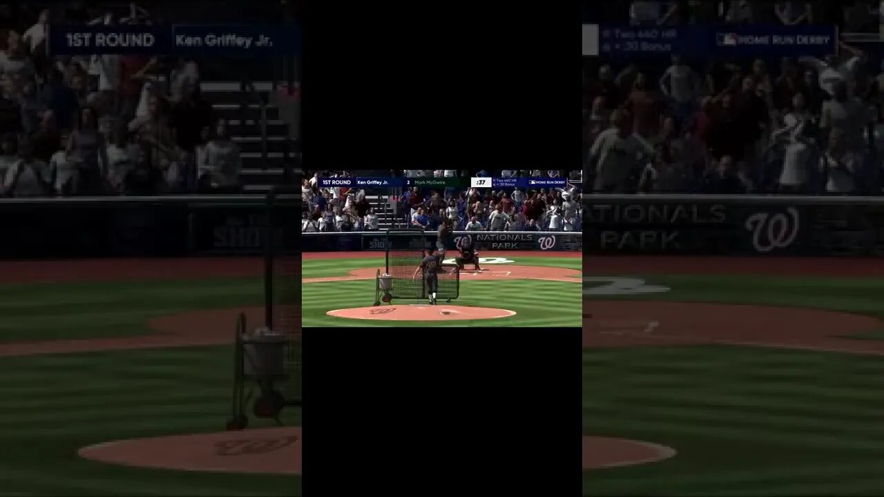 Ken Griffey Jr Homerun Derby MLB The Show 22 #shorts