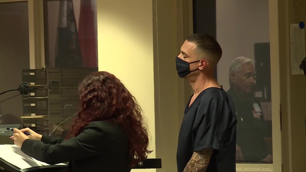 Sands Hotel murder suspect makes first appearance in court