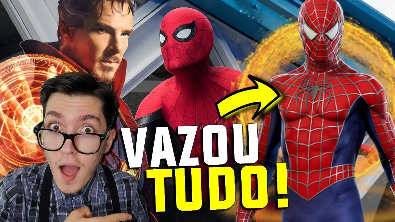 OS MAIORES VAZAMENTOS DE HOMEM-ARANHA: SEM VOLTA PARA CASA E OUTROS! #MARATONACARADORUMOR