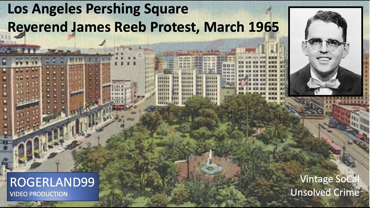 Reverend James Reeb Protest in Los Angeles, Circa 1965