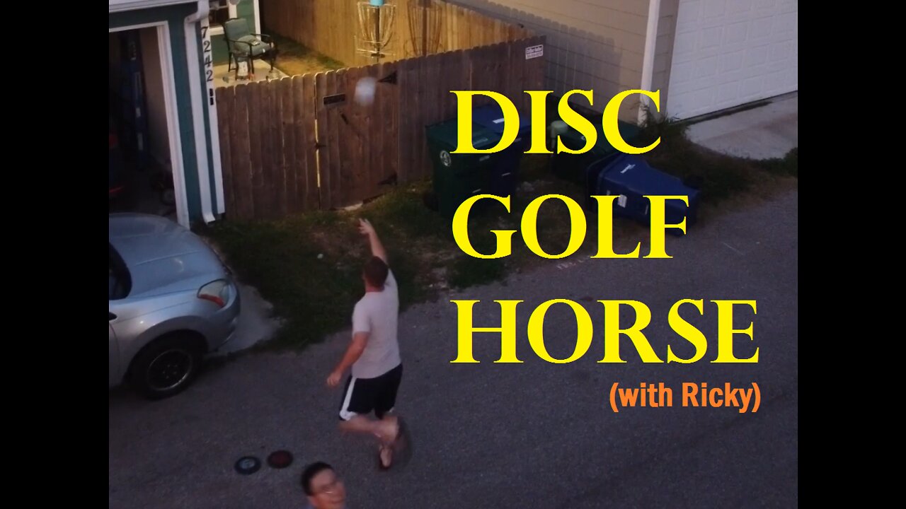 Disc Golf HORSE (with Ricky!)