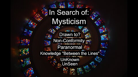 Unidentified .. Mystery .. Magic .. Unknown .. Metaphysical