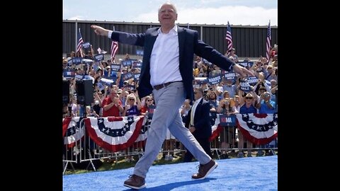 Tim Walz Tells Supporters It's 'A Bit Scary' That Caring And Joy Lost Badly (He Left Something Out)