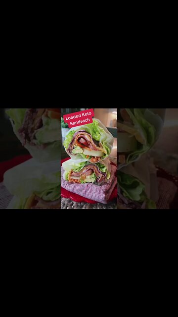 Keto Sandwich | keto recipes for beginners . keto diet for beginners . FREE keto recipe #Shorts