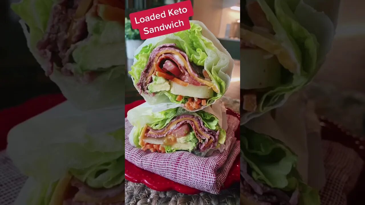 Keto Sandwich | keto recipes for beginners . keto diet for beginners . FREE keto recipe #Shorts