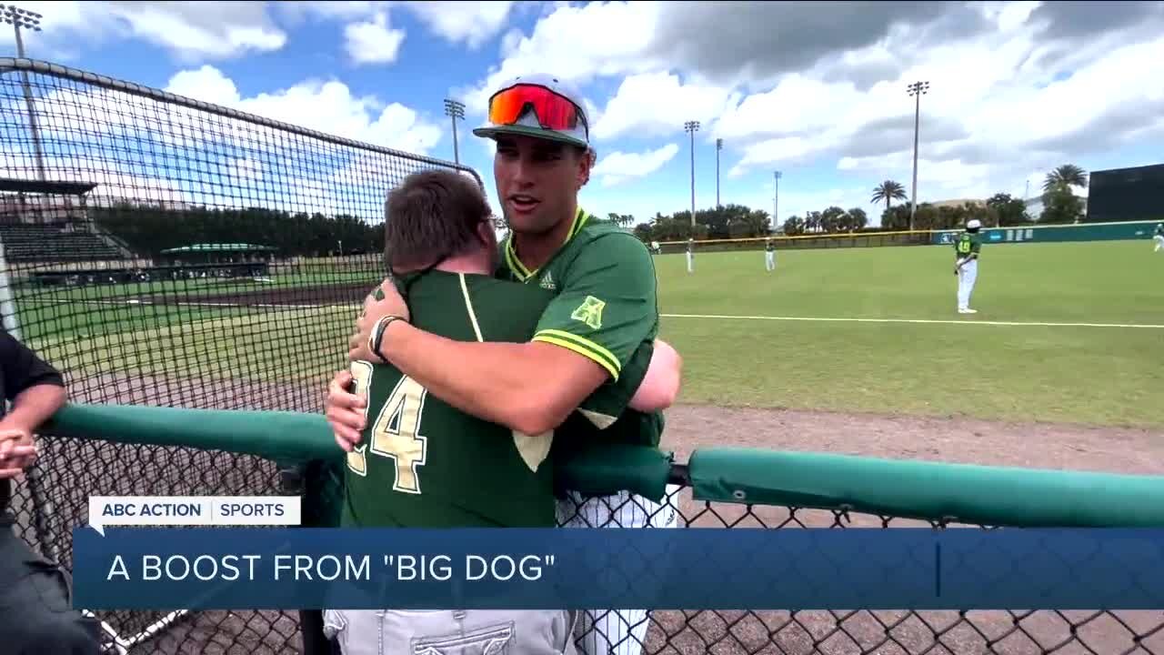 USF Bulls baseball gets boost from a Superfan