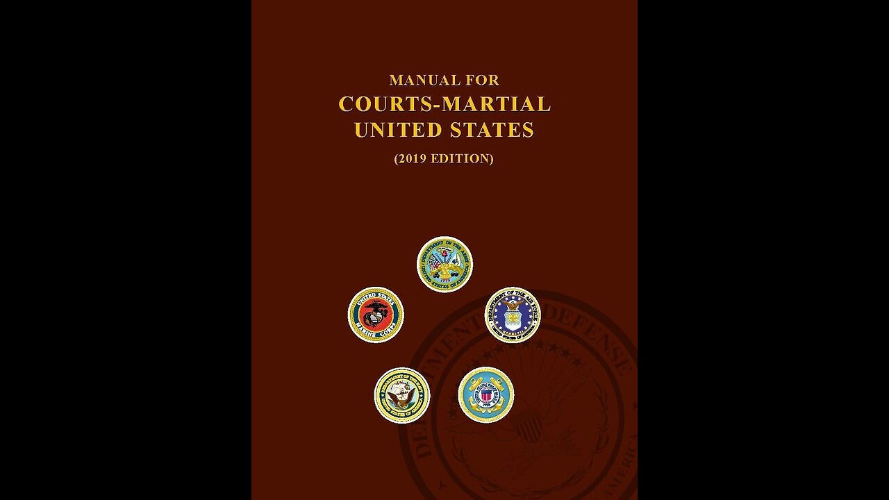 Uniform code of Military Justice