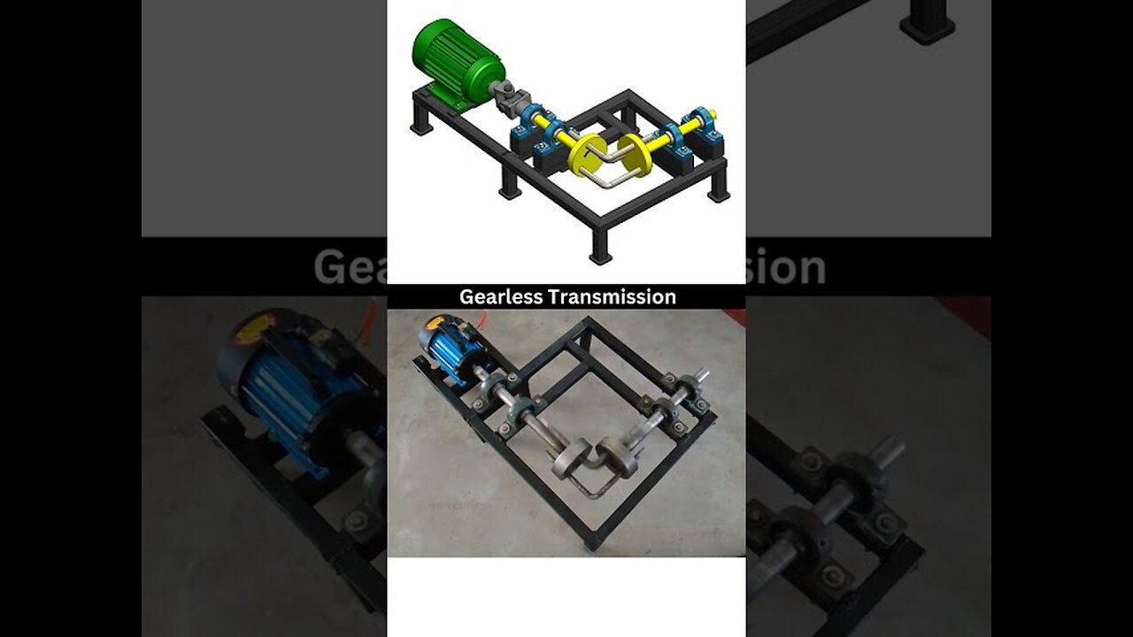 Gearless Transmission using Elbow mechanism