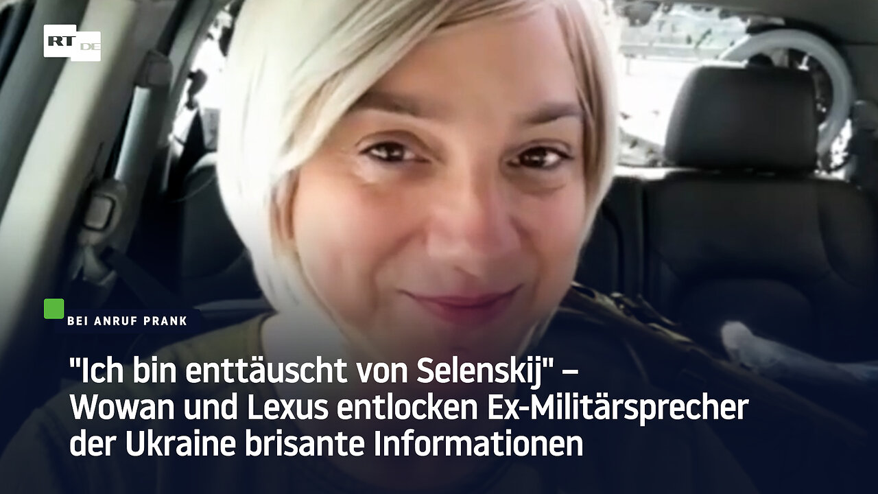 Wowan und Lexus entlocken Ex-Militärsprecher der Ukraine brisante Informationen