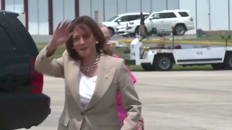 Kamala Harris Predictably Takes Zero Questions As She Touches Down In Florida