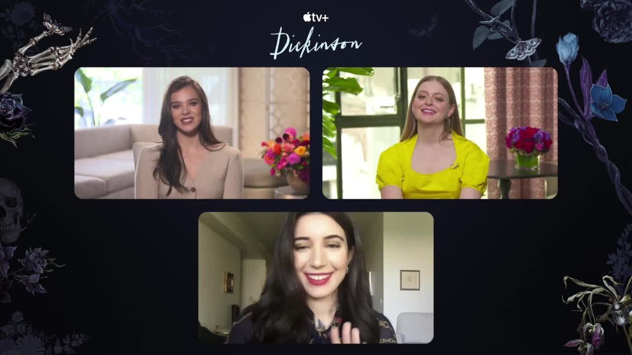 23ABC's Kristin Vartan interviews Hailee Steinfeld and Anna Baryshinikov from 'Dickinson'