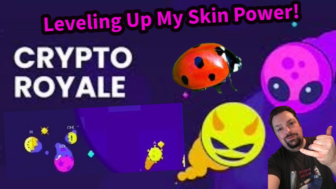 Playing Crypto Royale / Leveling Up My Skin Power!