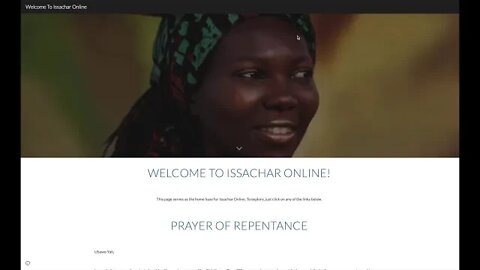 New Webpage and Prayer Of Repentance For Our DC Trip