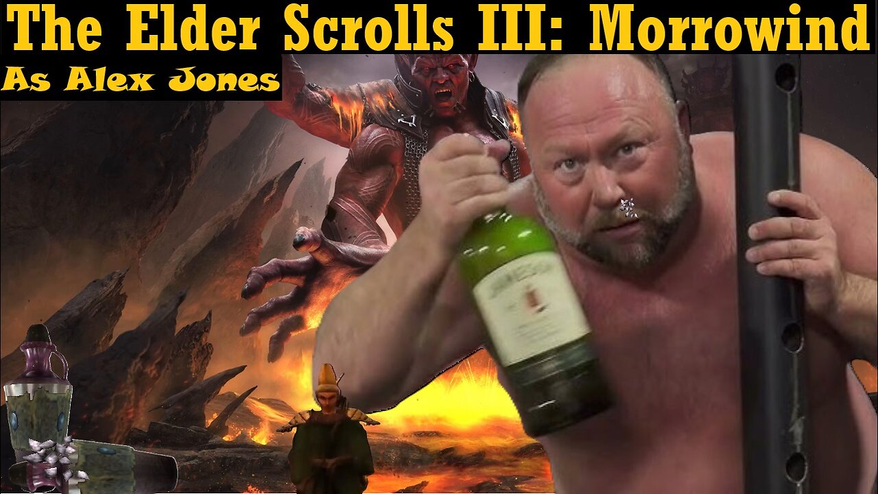 [Morrowind] Alex Jones Prevents the Oblivion Crisis and becomes Grand Champion! - #19 - Live!