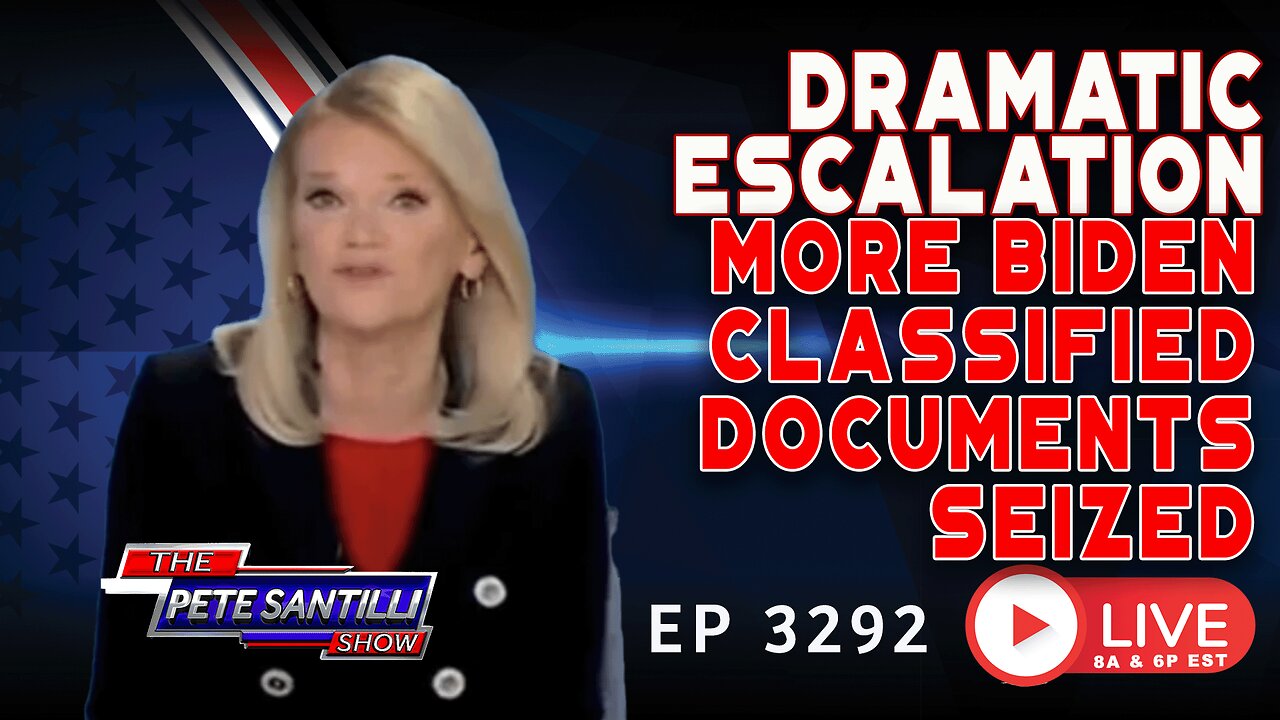 DRAMATIC ESCALATION: More Classified Documents Stolen From The USA By Biden | EP 3292-8AM