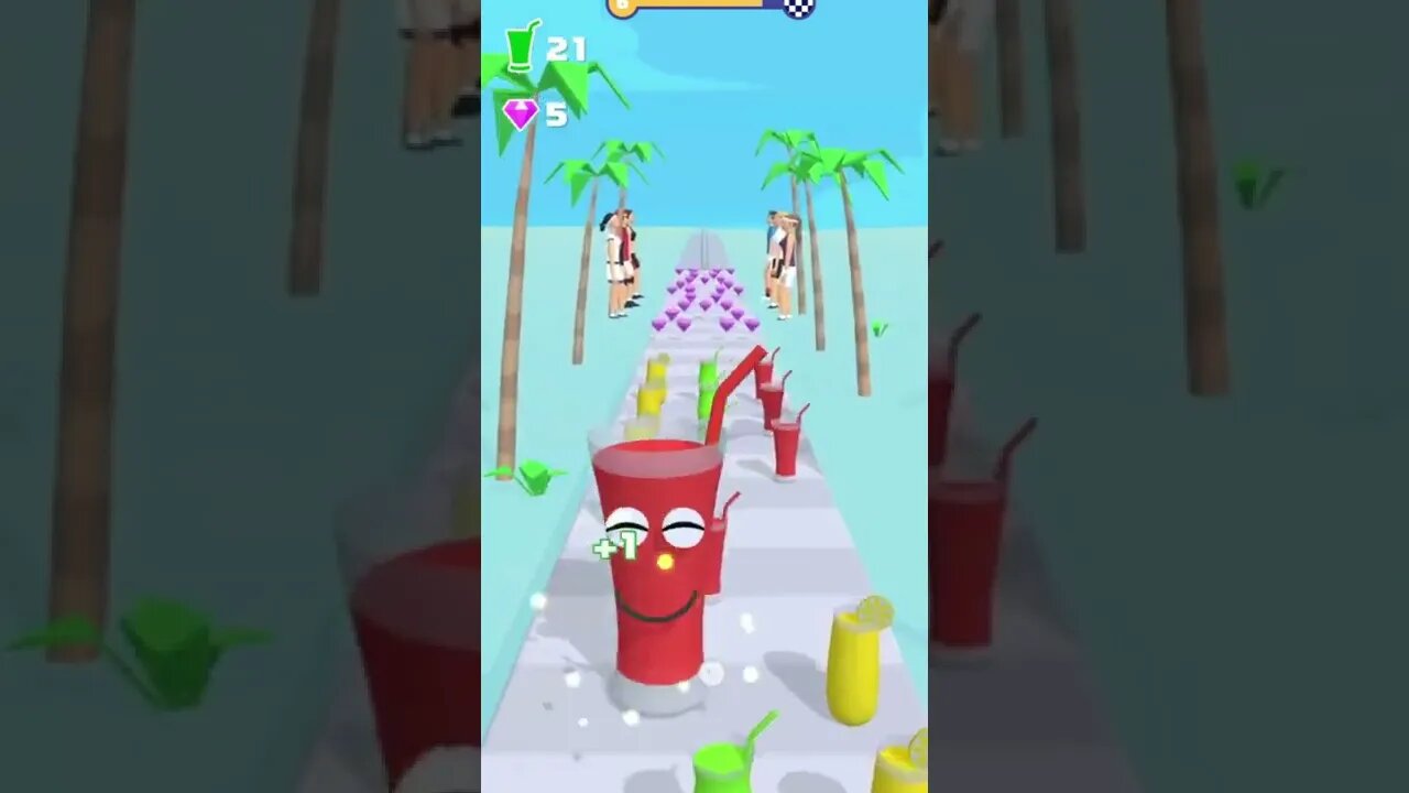 Juice game Android/iOS #gaming #gameplay #runner #trending #funny #gamer #3d #mobilegames #shorts