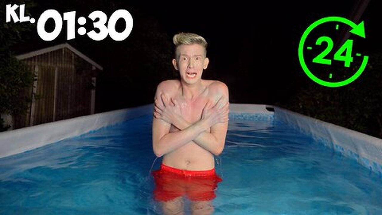 24 TIMMAR i POOLEN *Stort Misstag* - 24 H Challenge