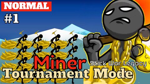 Tournament Mode | Levels Normal | 1st Round | Miner VS Cydnnee