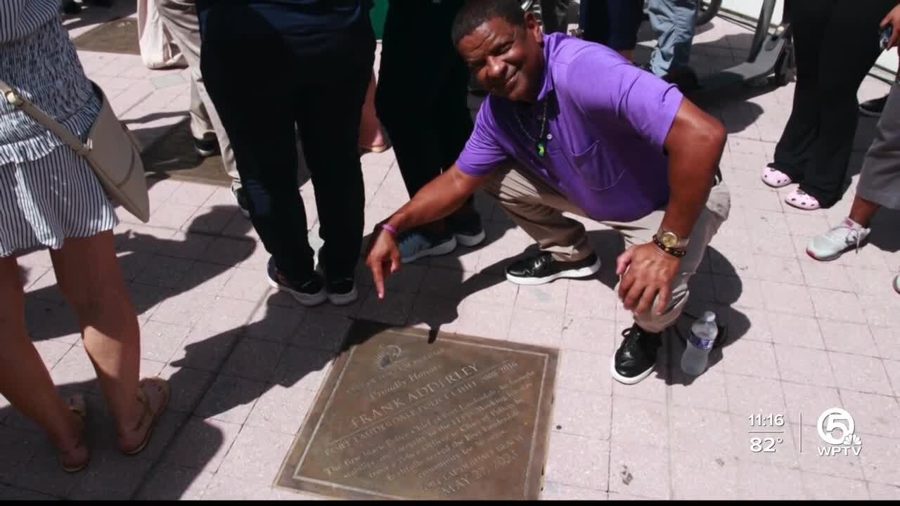 West Palm Beach Police Chief Frank Adderley honored in Fort Lauderdale