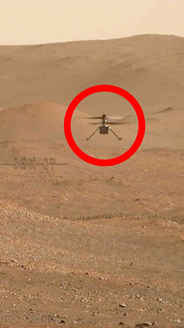 Som ET - 51 - Mars - Perseverance Rover Watches Ingenuity Mars Helicopter's 54th Flight