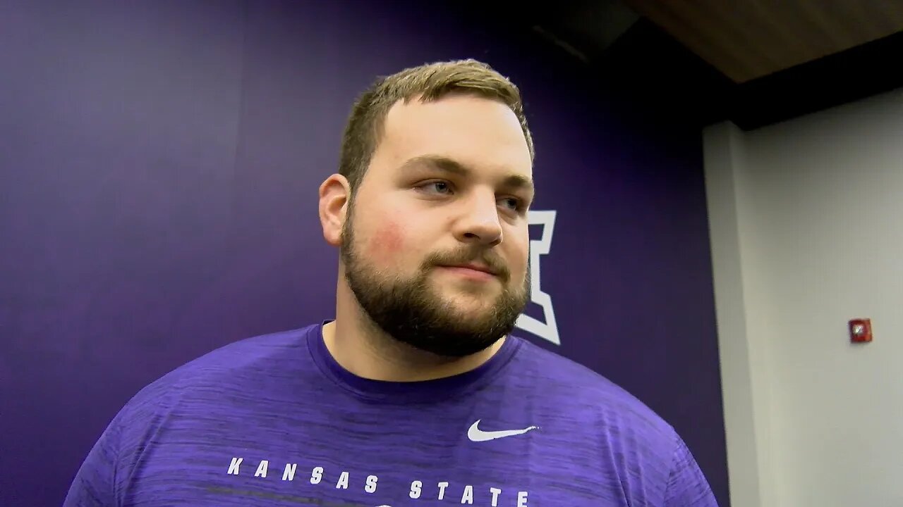 Kansas State Football | Cooper Beebe Interview | October 24, 2023