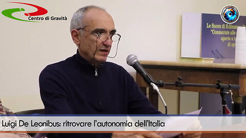 Luigi De Leonibus: ritrovare l’autonomia dell’Italia