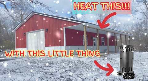 Heat your barn with 5,000 sq ft of Heat from Mr Heater Propane Gas Convection Heater