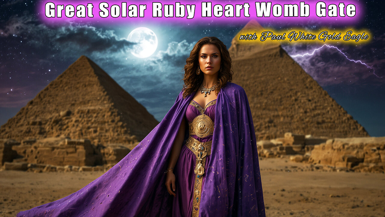 Great Solar Ruby Heart Womb Gate 🕉 True Solar Umbilicus at Uluṟu 🕉 Gaia Galactica 🕉 Heart Flame 🕉