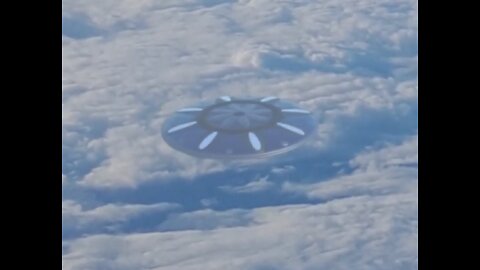 Airplane Passenger Films UFO