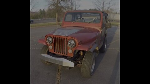 Jeep CJ5 test drive