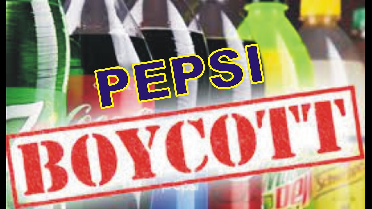 Can we bycott PEPSI in Pakistan only because of ISRAEL