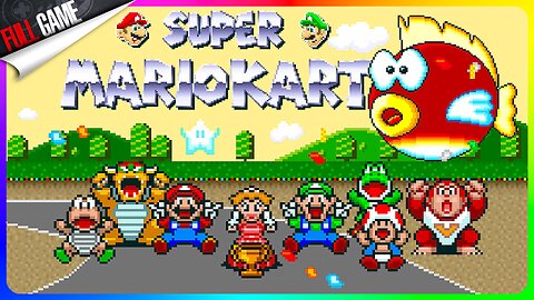 Super Mario Kart · Super Nintendo