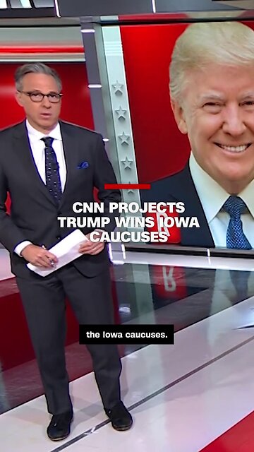 Former President Donald Trump will win the Iowa caucuses, CNN projects,