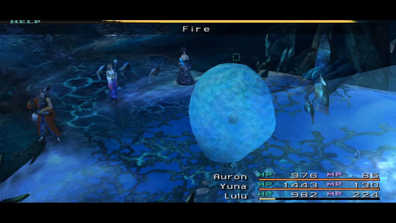 Final Fantasy X Intl. PS2 - Spherimorph Boss | 21:9 WIDE Hack (AETHERSX2)