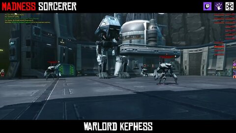 SWTOR Madness Sorcerer Dot Burst Spec - Explosive Conflict: Warlord Kephess